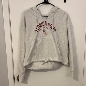Florida State University Cropped Hoodie